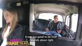 Fiatal srác villámgyorsan behatol Angel Piaff nedves, sima puncájába a kamu taxiban