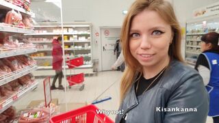Bevásárlásra indultam, őt észrevettem, beleeresztettem! Hatalmas spricceléssel!