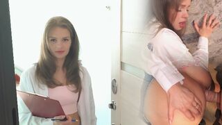 A társadalmi felmérés orális élvezetekkel és kemény behatolással a puncimban zárult! (1. rész)