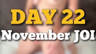November elseje: Forró önélvezet egy csábító milf-fel