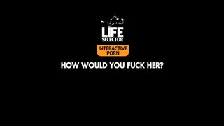 Vadabb utcai mámor a Life Selectorral - Lángoló anál és szőke POV extázis