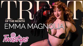 Twistys hangulat: Emma Magnolia forró moteles éjszakája - Játékok a bőröndből duzzadó keblekkel és vad vággyal